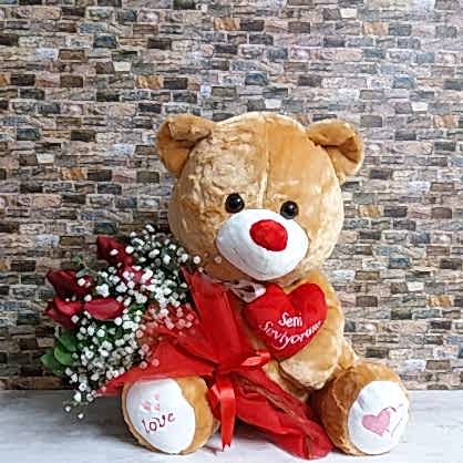 50 Cm Kahverengi Peluş