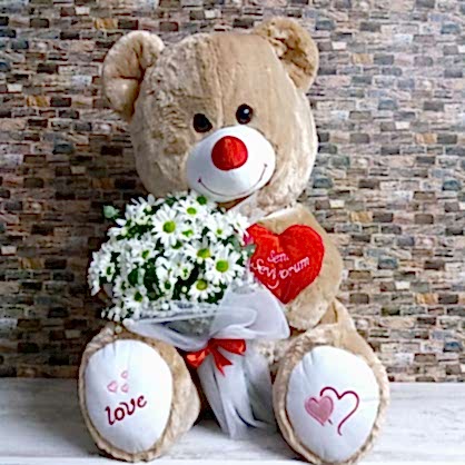 Büyük Peluş Ayıcık 65 Cm